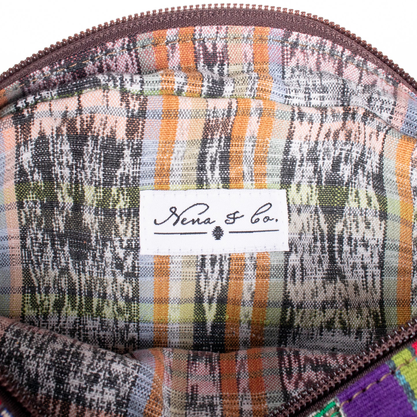 WANDER CROSSBODY SET - OOAK HUIPIL & CORTE - CAFE - NO. 200818