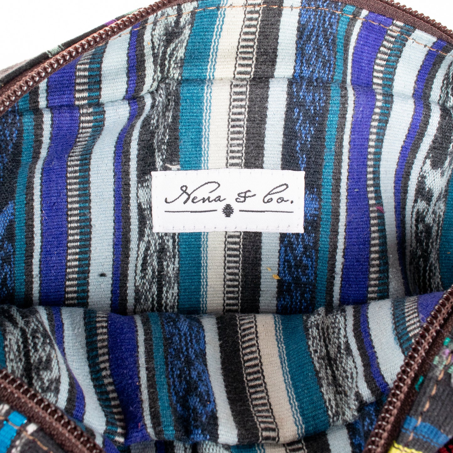 WANDER CROSSBODY SET - OOAK HUIPIL & CORTE - CAFE - NO. 200819