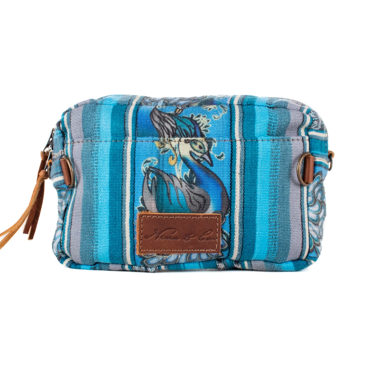 WANDER CROSSBODY SET - OOAK HUIPIL & CORTE - CAFE - NO. 200820