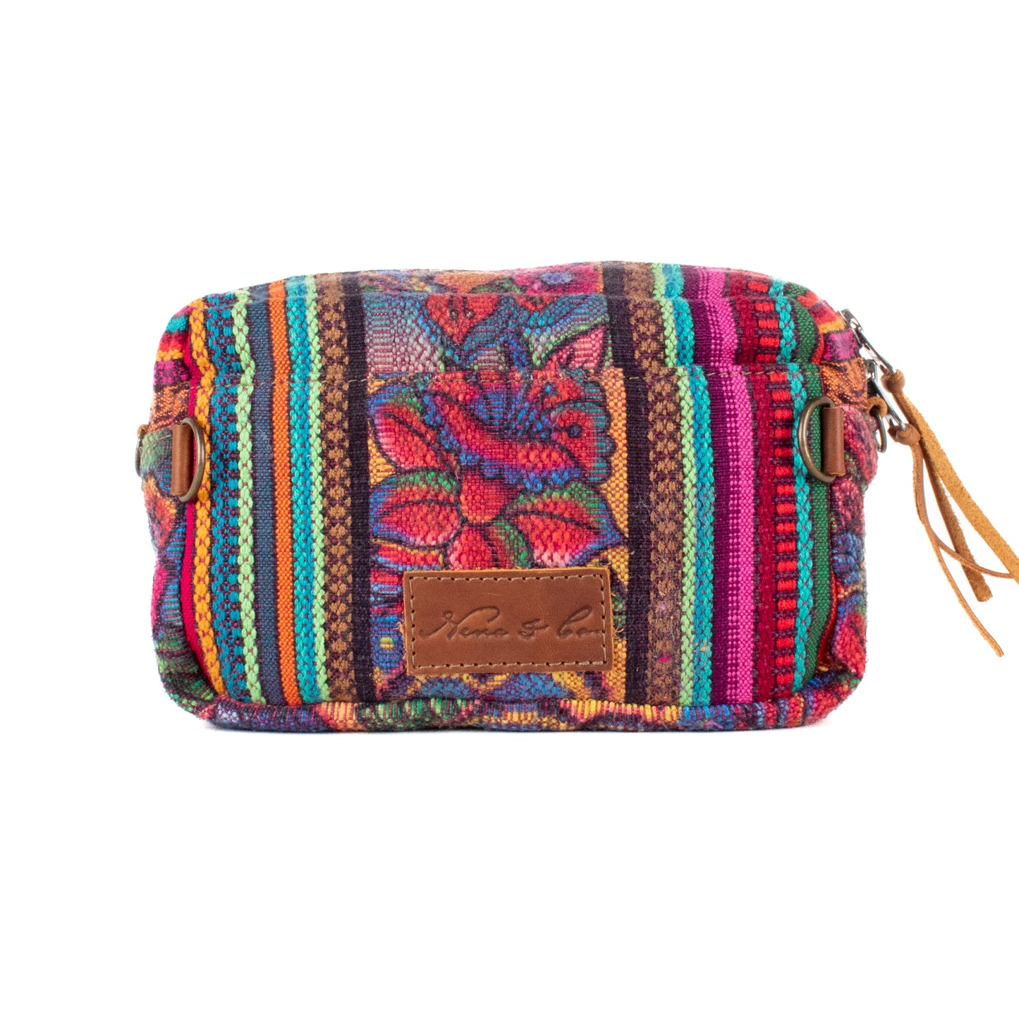 WANDER CROSSBODY SET - OOAK HUIPIL & CORTE - CAFE - NO. 200821