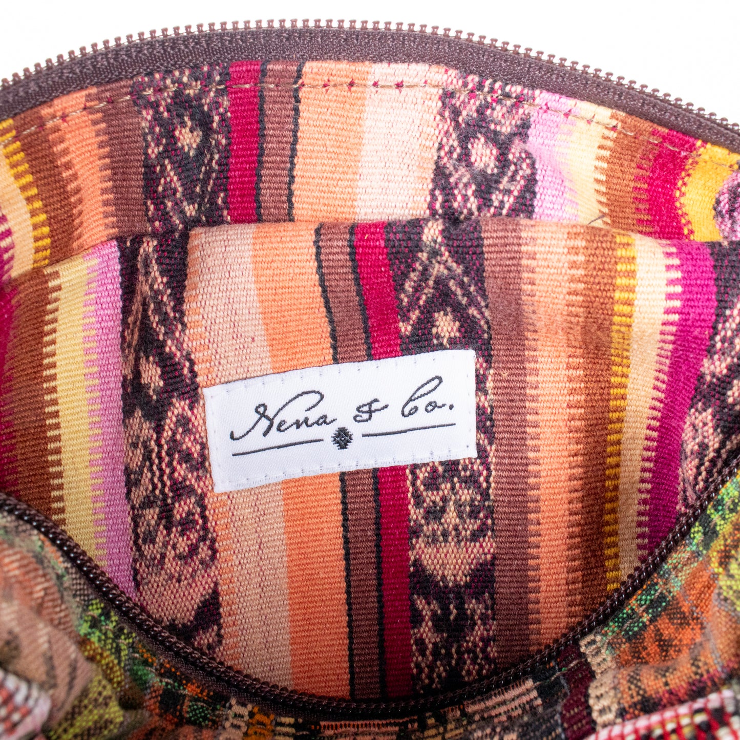 WANDER CROSSBODY SET - OOAK HUIPIL & CORTE - CAFE - NO. 200822