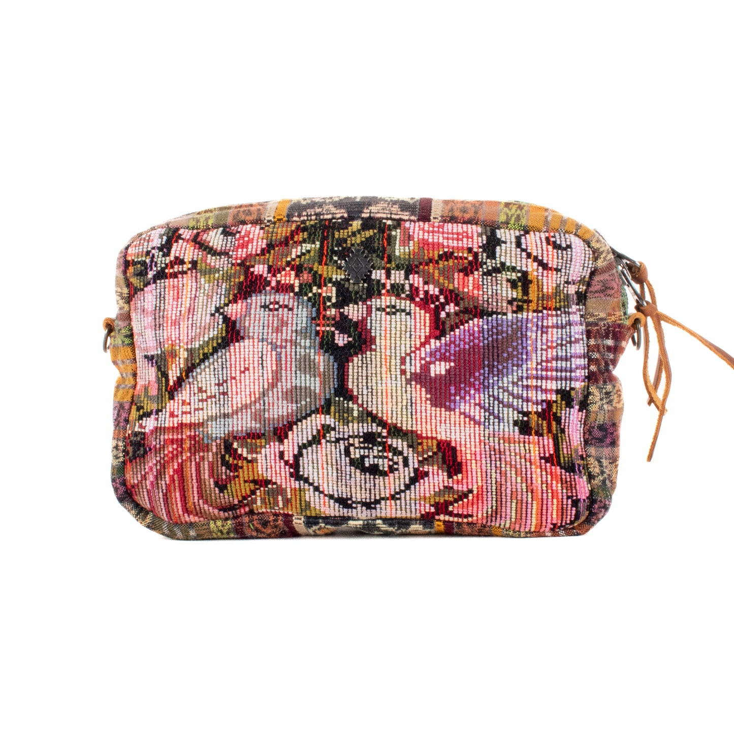 WANDER CROSSBODY SET - OOAK HUIPIL & CORTE - CAFE - NO. 200822