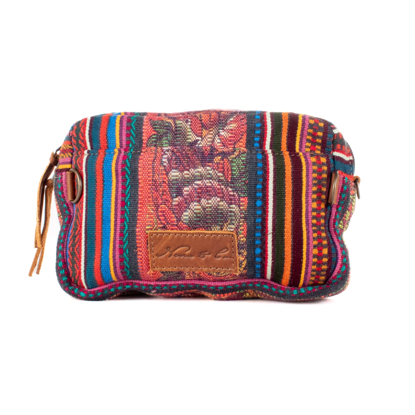 WANDER CROSSBODY SET - OOAK HUIPIL & CORTE - CAFE - NO. 200823