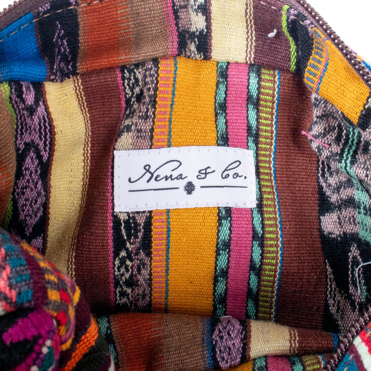 WANDER CROSSBODY SET - OOAK HUIPIL & CORTE - CAFE - NO. 200823