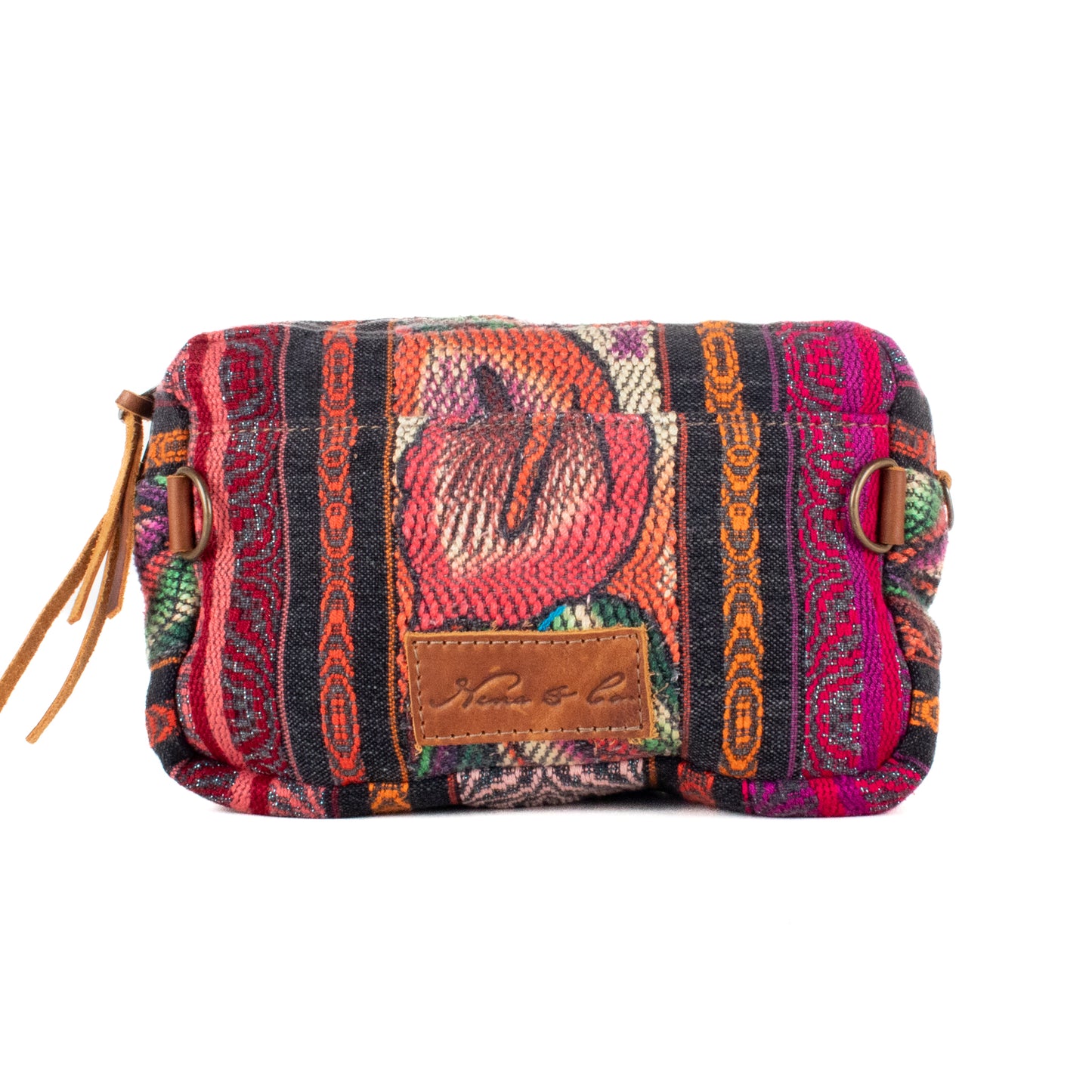 WANDER CROSSBODY SET - OOAK HUIPIL & CORTE - CAFE - NO. 200824