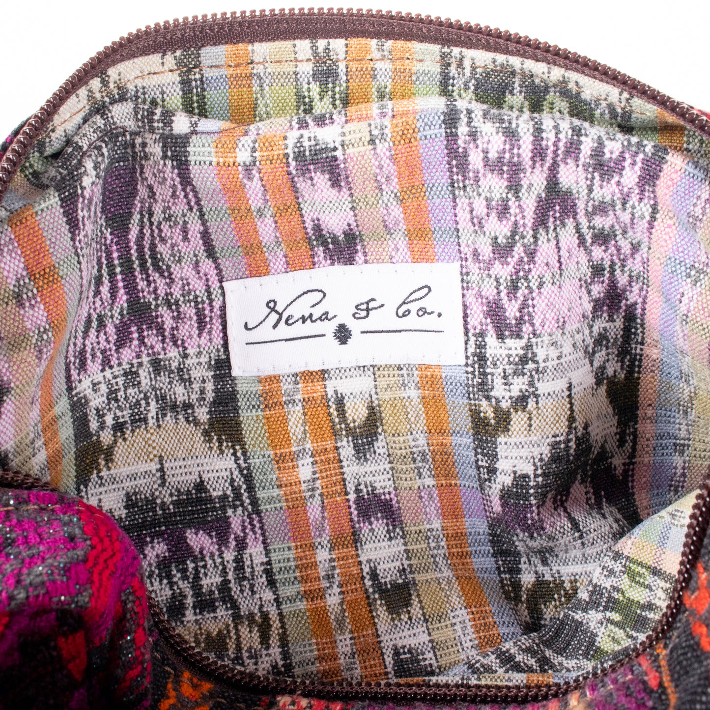 WANDER CROSSBODY SET - OOAK HUIPIL & CORTE - CAFE - NO. 200824