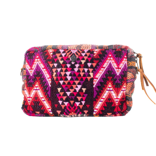WANDER CROSSBODY SET - OOAK HUIPIL & CORTE - CAFE - NO. 200824