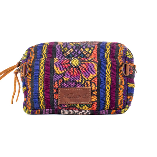 WANDER CROSSBODY SET - OOAK HUIPIL & CORTE - CAFE - NO. 200826