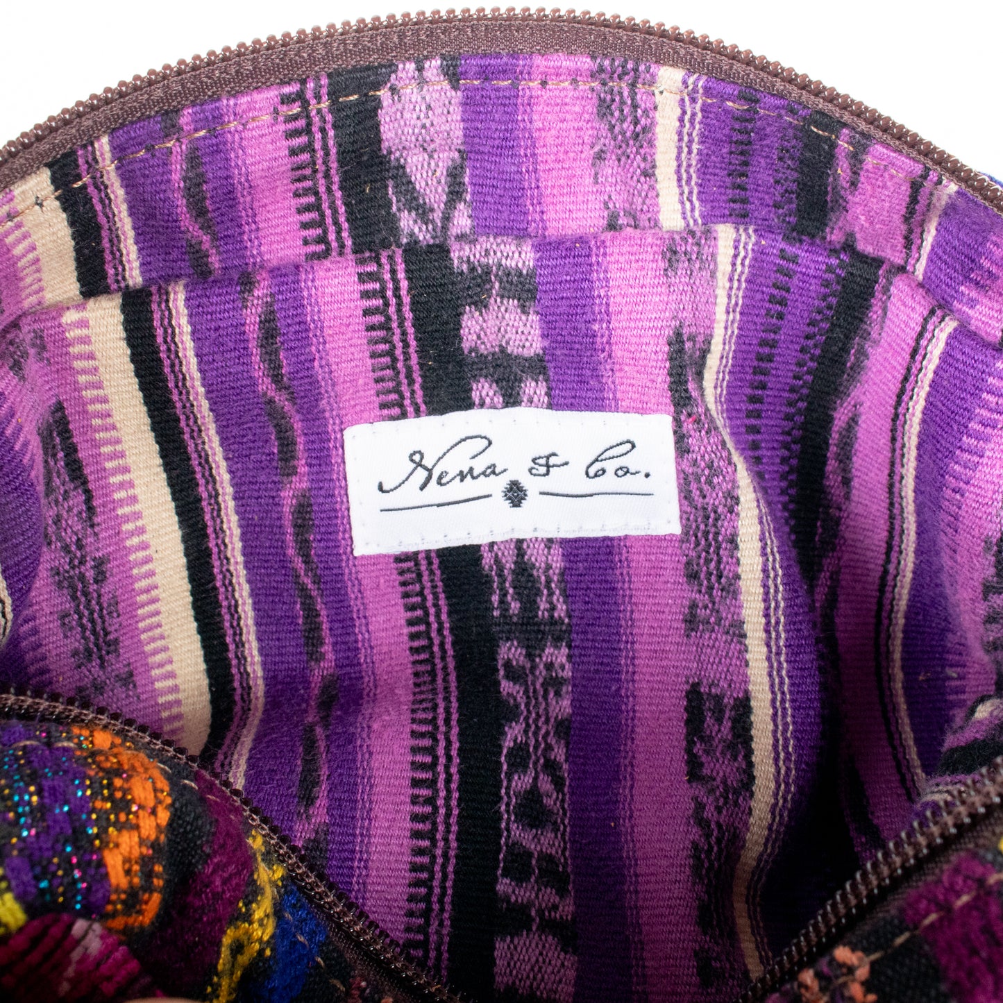 WANDER CROSSBODY SET - OOAK HUIPIL & CORTE - CAFE - NO. 200826