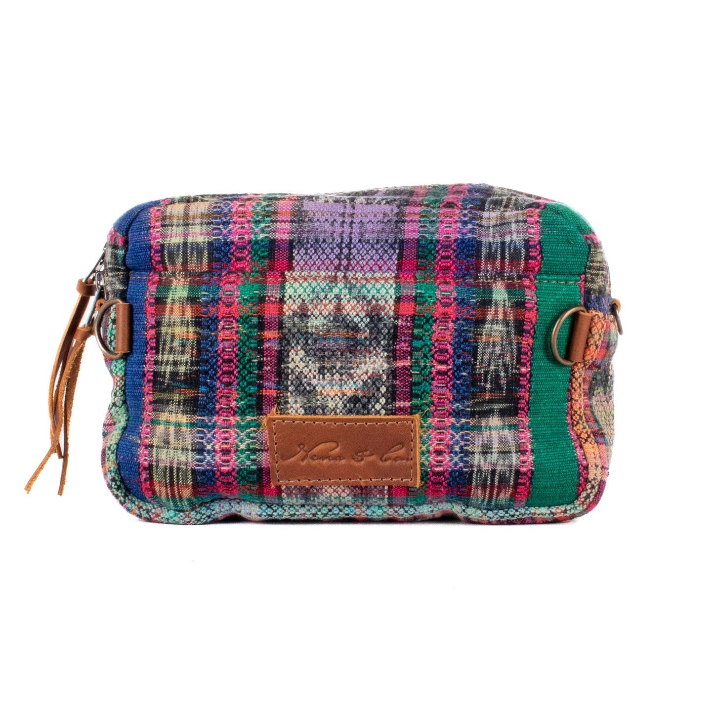 WANDER CROSSBODY SET - OOAK HUIPIL & CORTE - CAFE - NO. 200827
