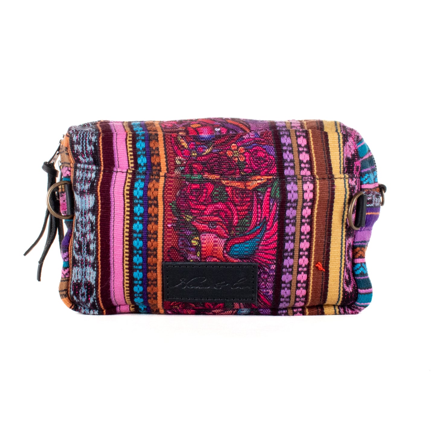 WANDER CROSSBODY SET - OOAK HUIPIL & CORTE - BLACK - NO. 200829