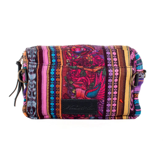 WANDER CROSSBODY SET - OOAK HUIPIL & CORTE - BLACK - NO. 200829