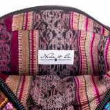 WANDER CROSSBODY SET - OOAK HUIPIL & CORTE - BLACK - NO. 200829