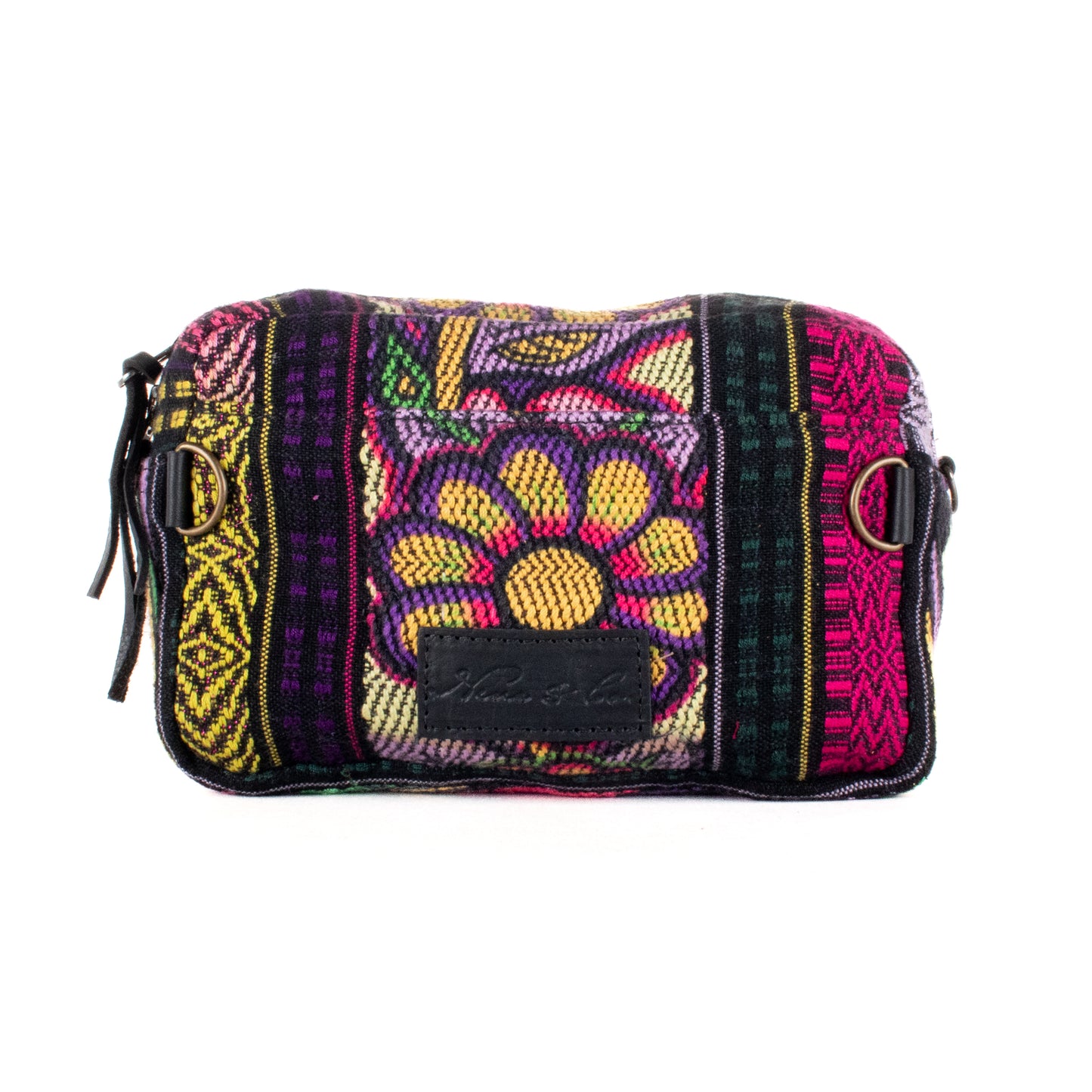 WANDER CROSSBODY SET - OOAK HUIPIL & CORTE - BLACK - NO. 200831
