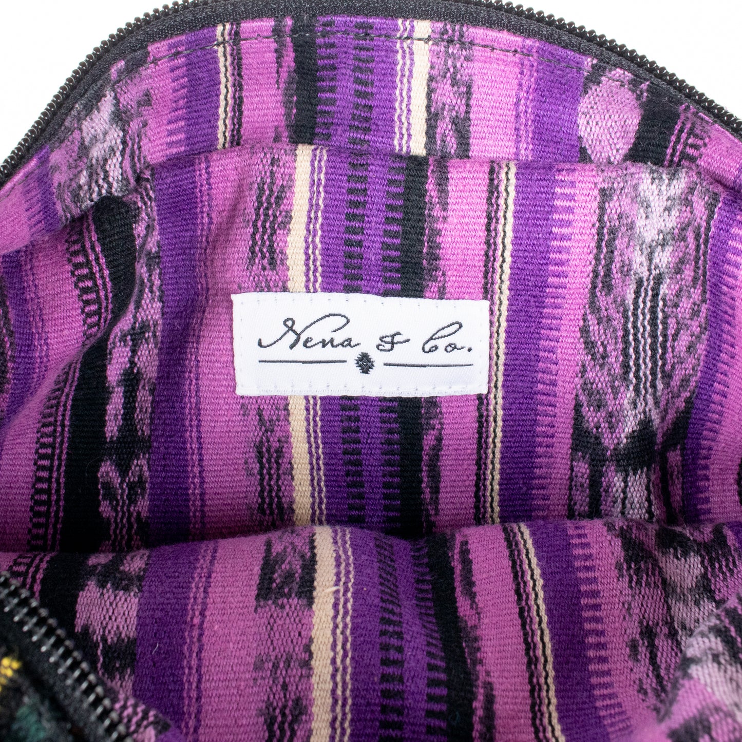WANDER CROSSBODY SET - OOAK HUIPIL & CORTE - BLACK - NO. 200831