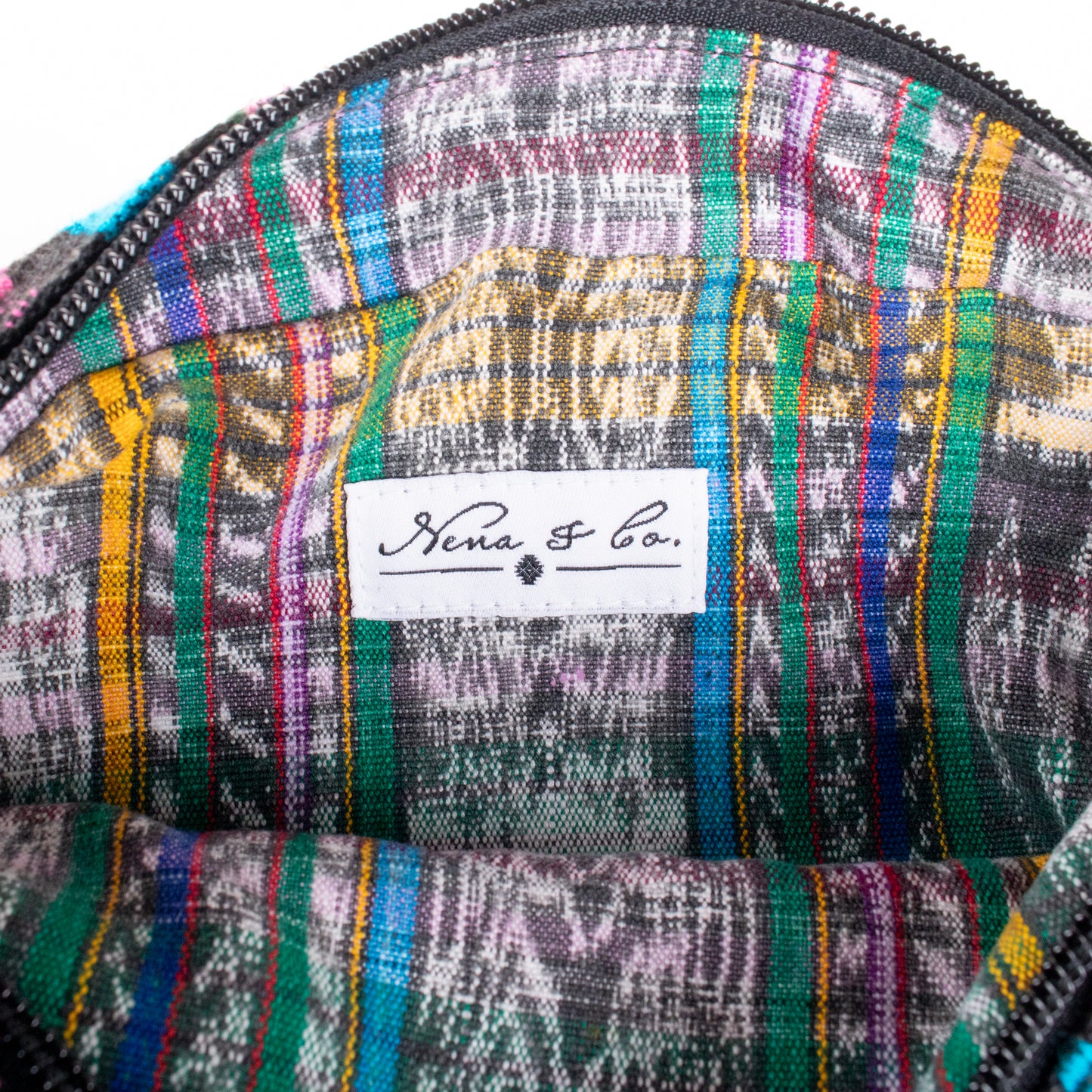 WANDER CROSSBODY SET - OOAK HUIPIL & CORTE - BLACK - NO. 200832