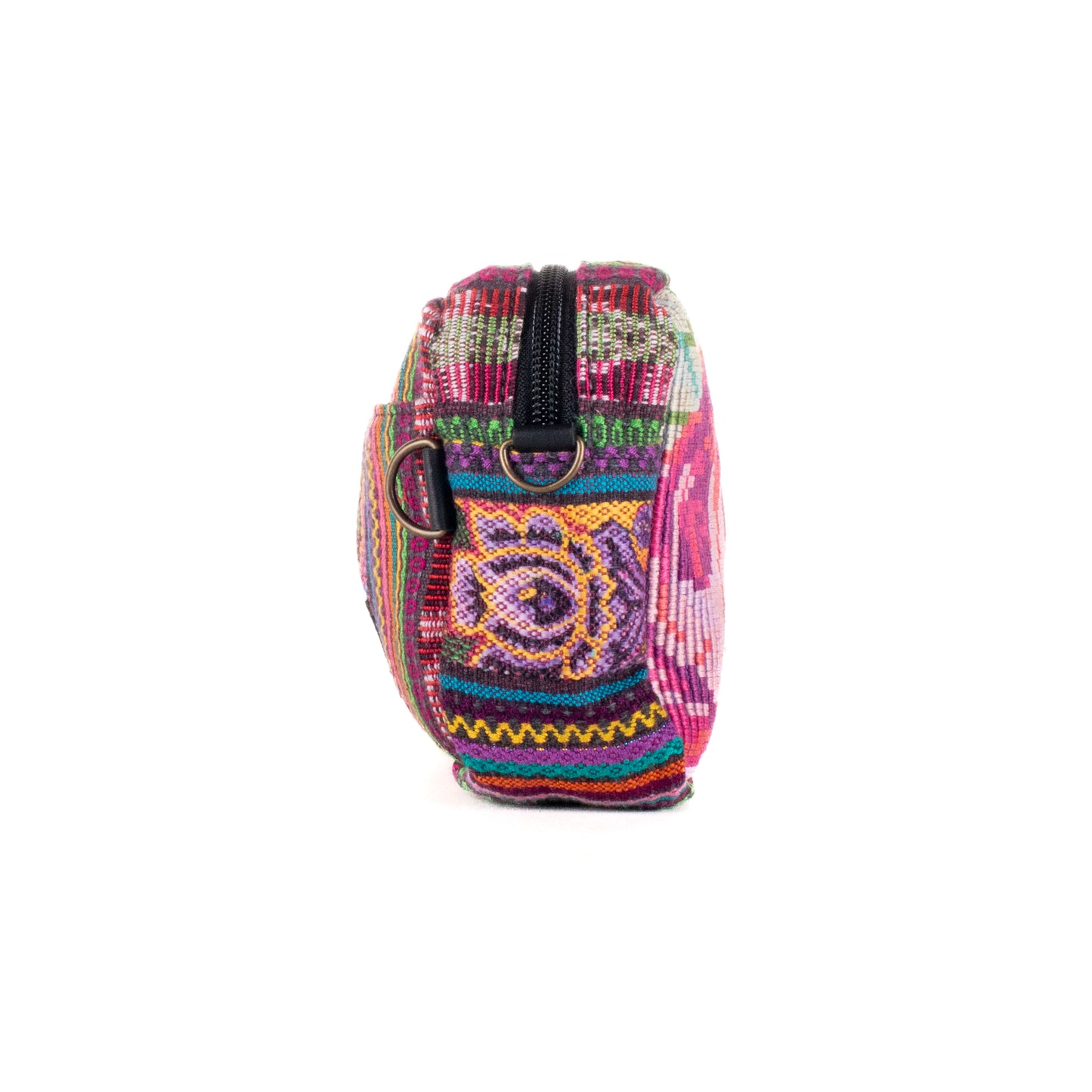 WANDER CROSSBODY SET - OOAK HUIPIL & CORTE - BLACK - NO. 200834