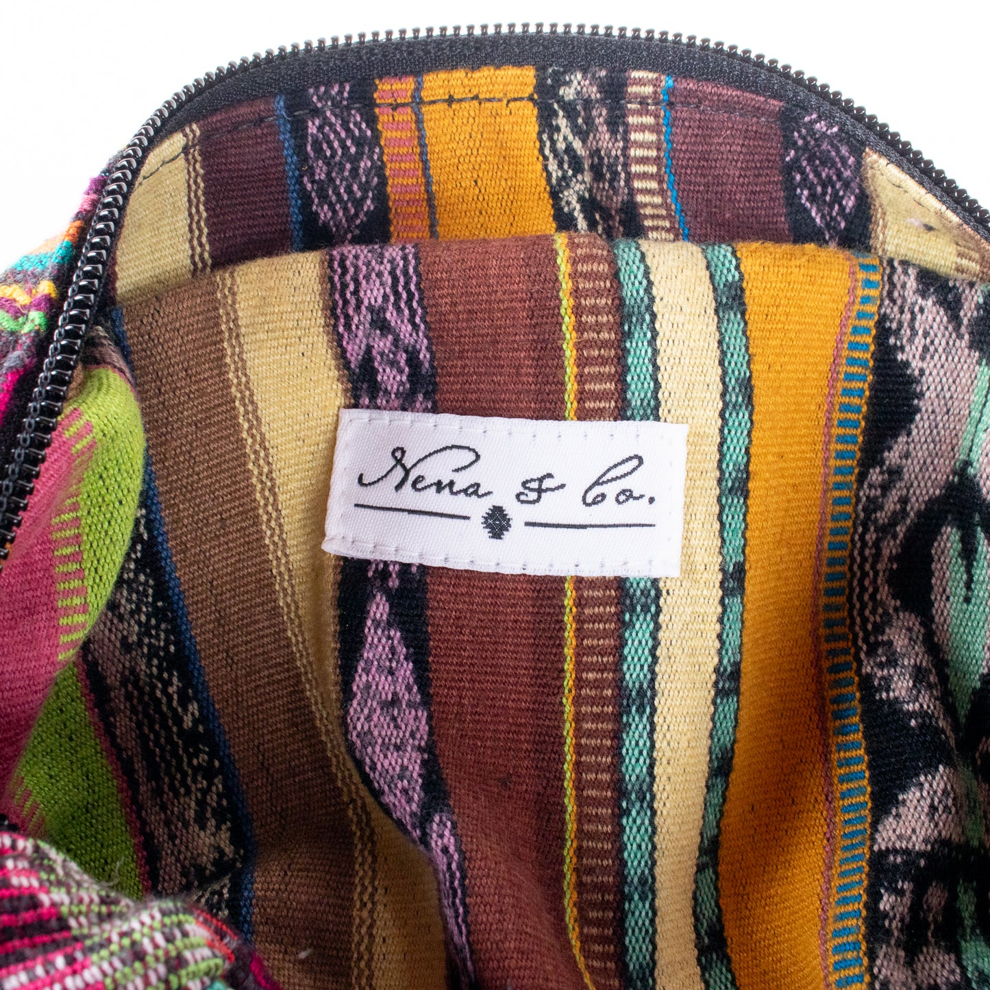 WANDER CROSSBODY SET - OOAK HUIPIL & CORTE - BLACK - NO. 200834
