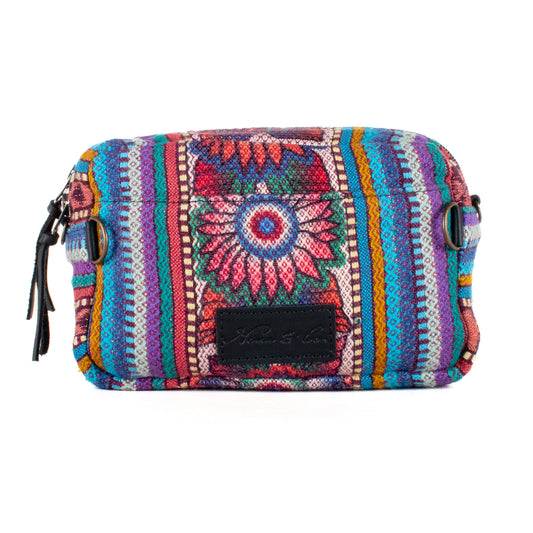 WANDER CROSSBODY SET - OOAK HUIPIL & CORTE - BLACK - NO. 200835