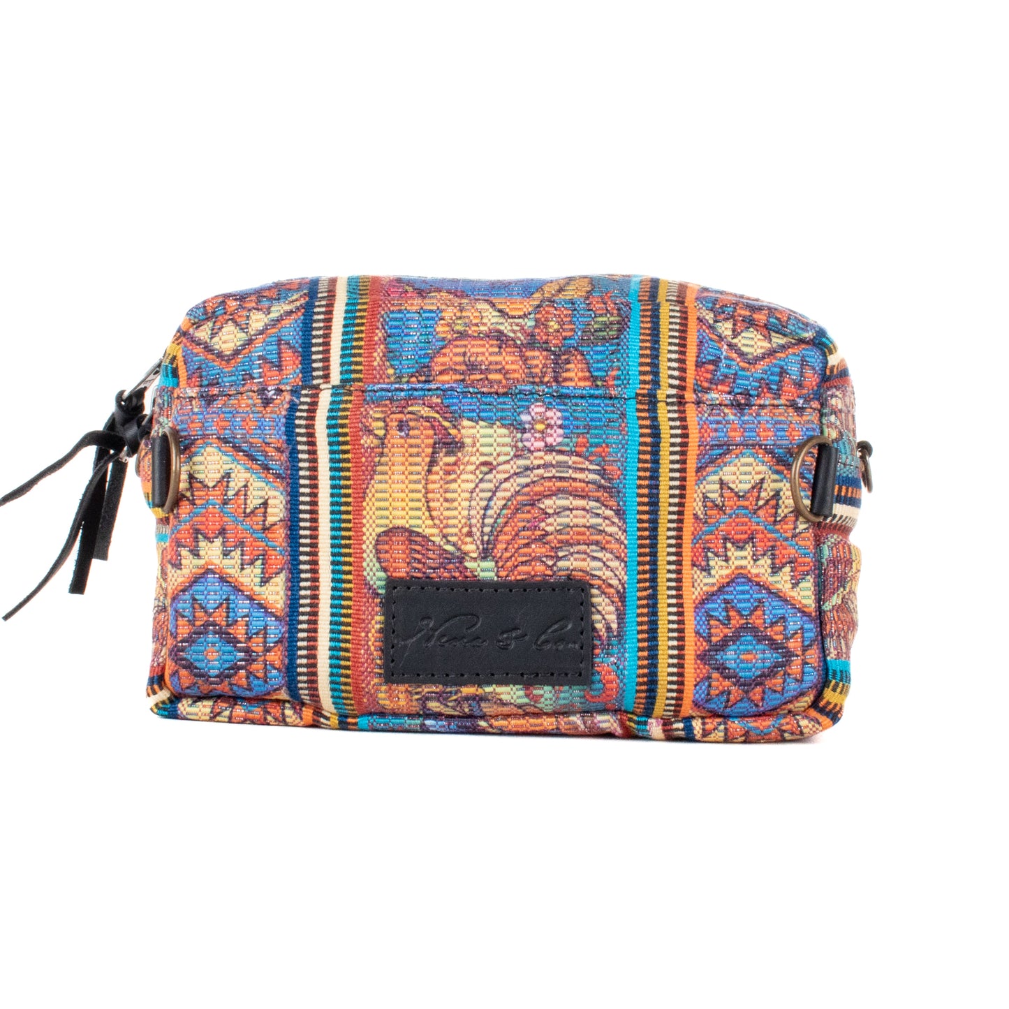 WANDER CROSSBODY SET - OOAK HUIPIL & CORTE - BLACK - NO. 200836