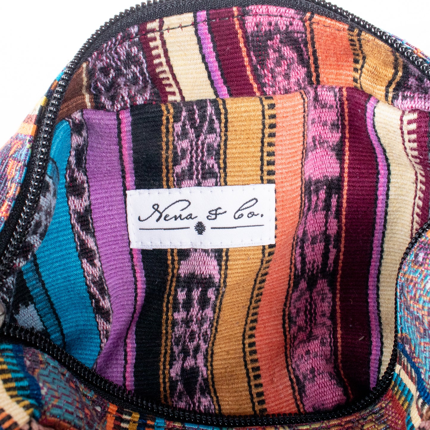 WANDER CROSSBODY SET - OOAK HUIPIL & CORTE - BLACK - NO. 200836