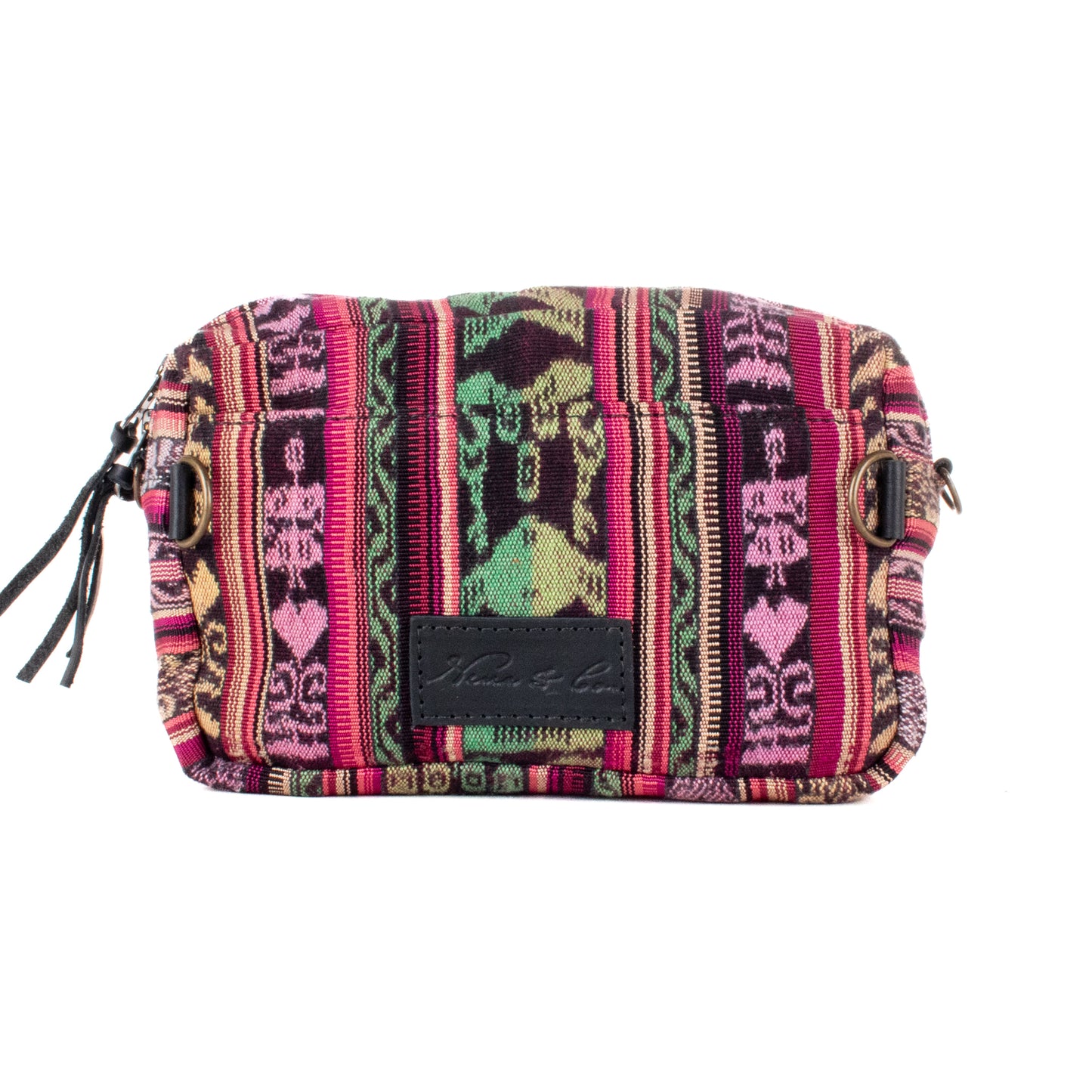 WANDER CROSSBODY SET - OOAK HUIPIL & CORTE - BLACK - NO. 200837
