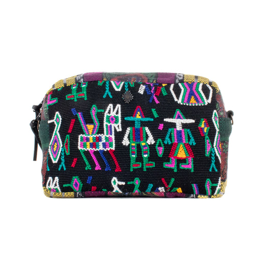 WANDER CROSSBODY SET - OOAK HUIPIL & CORTE - BLACK - NO. 200838