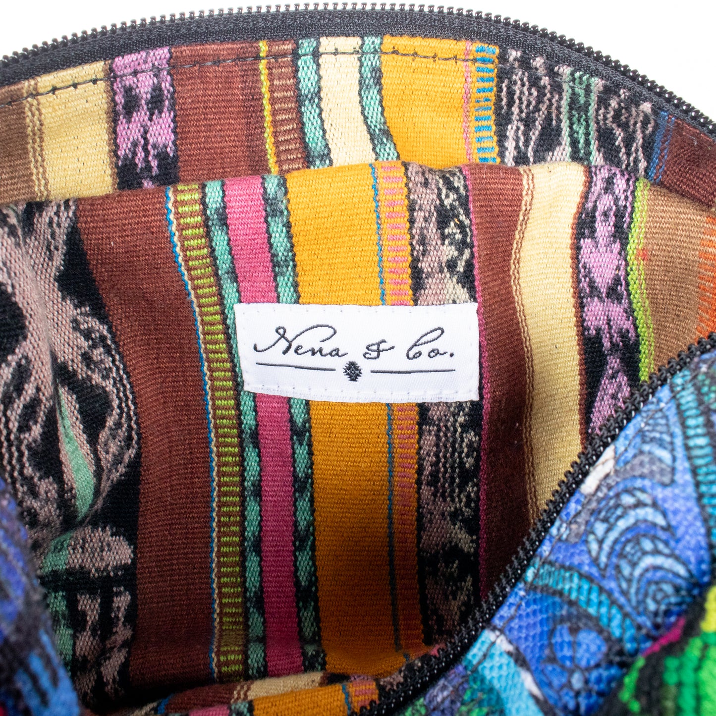 WANDER CROSSBODY SET - OOAK HUIPIL & CORTE - BLACK - NO. 200839