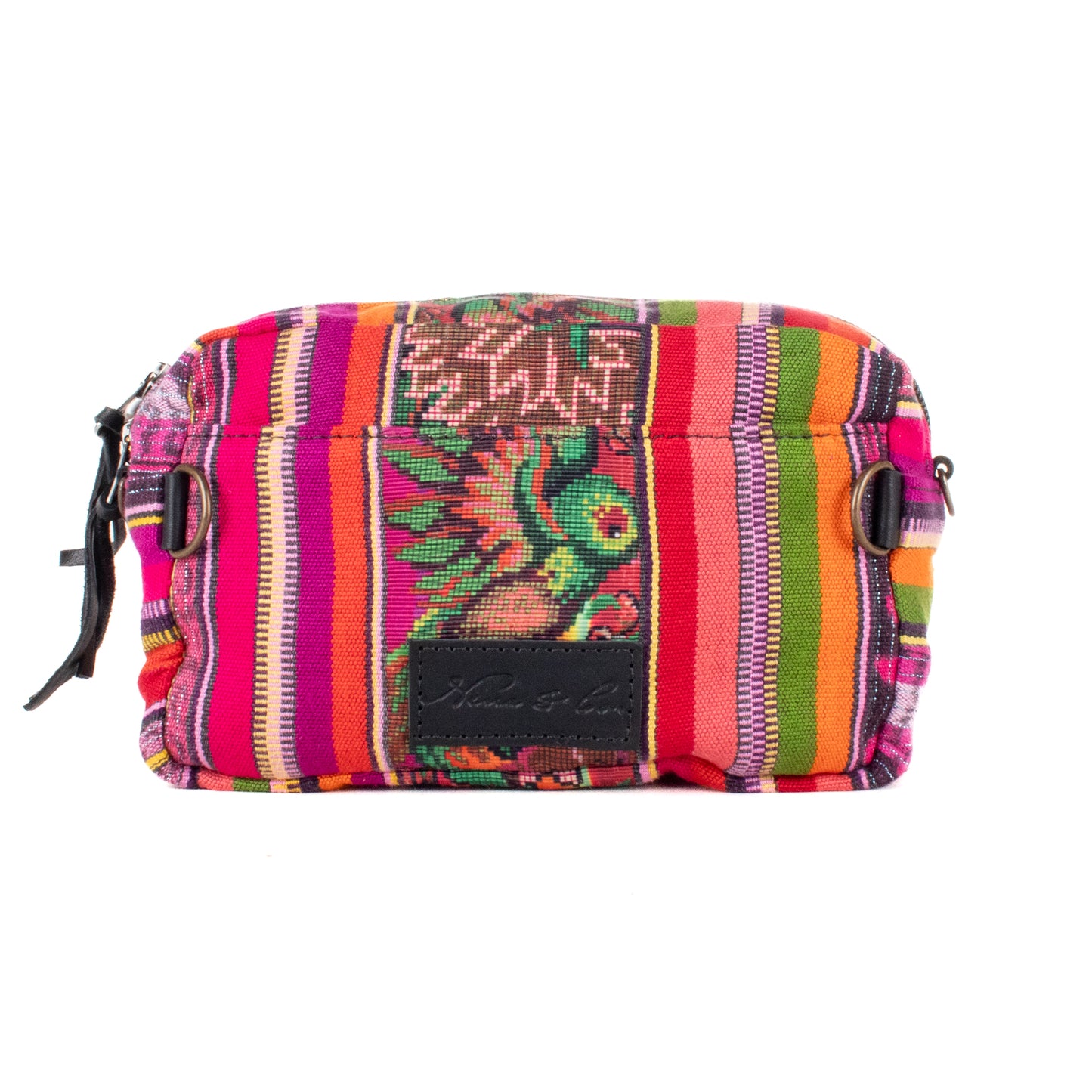 WANDER CROSSBODY SET - OOAK HUIPIL & CORTE - BLACK - NO. 200840