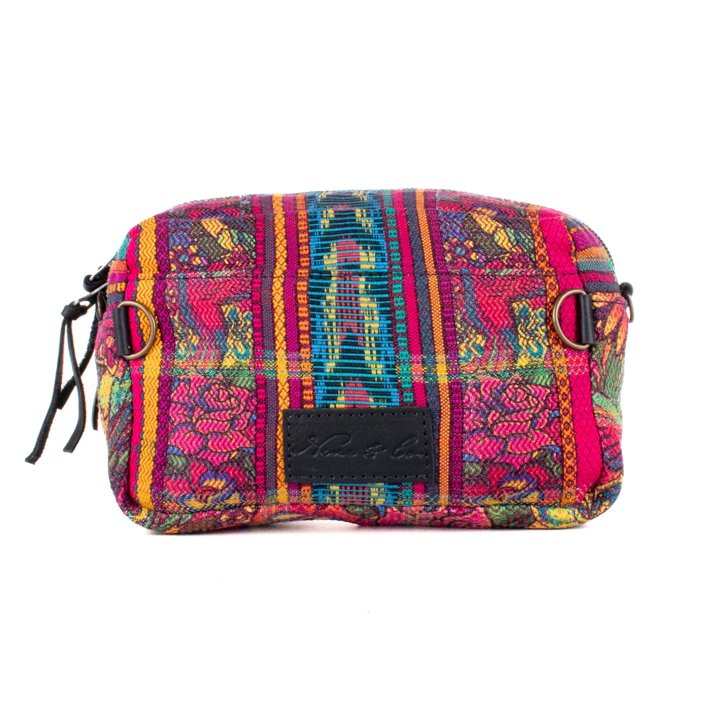 WANDER CROSSBODY SET - OOAK HUIPIL & CORTE - BLACK - NO. 200841