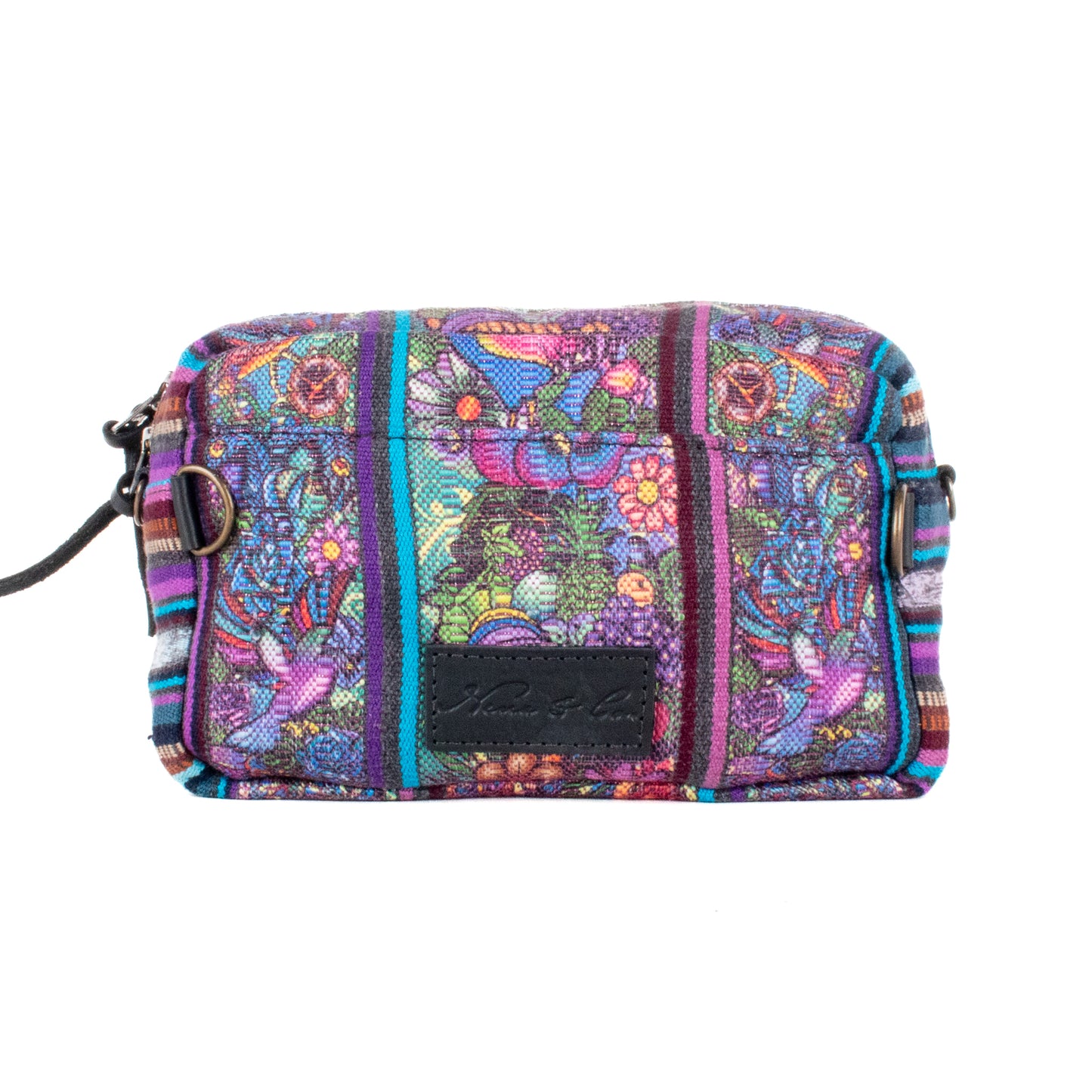 WANDER CROSSBODY SET - OOAK HUIPIL & CORTE - BLACK - NO. 200842