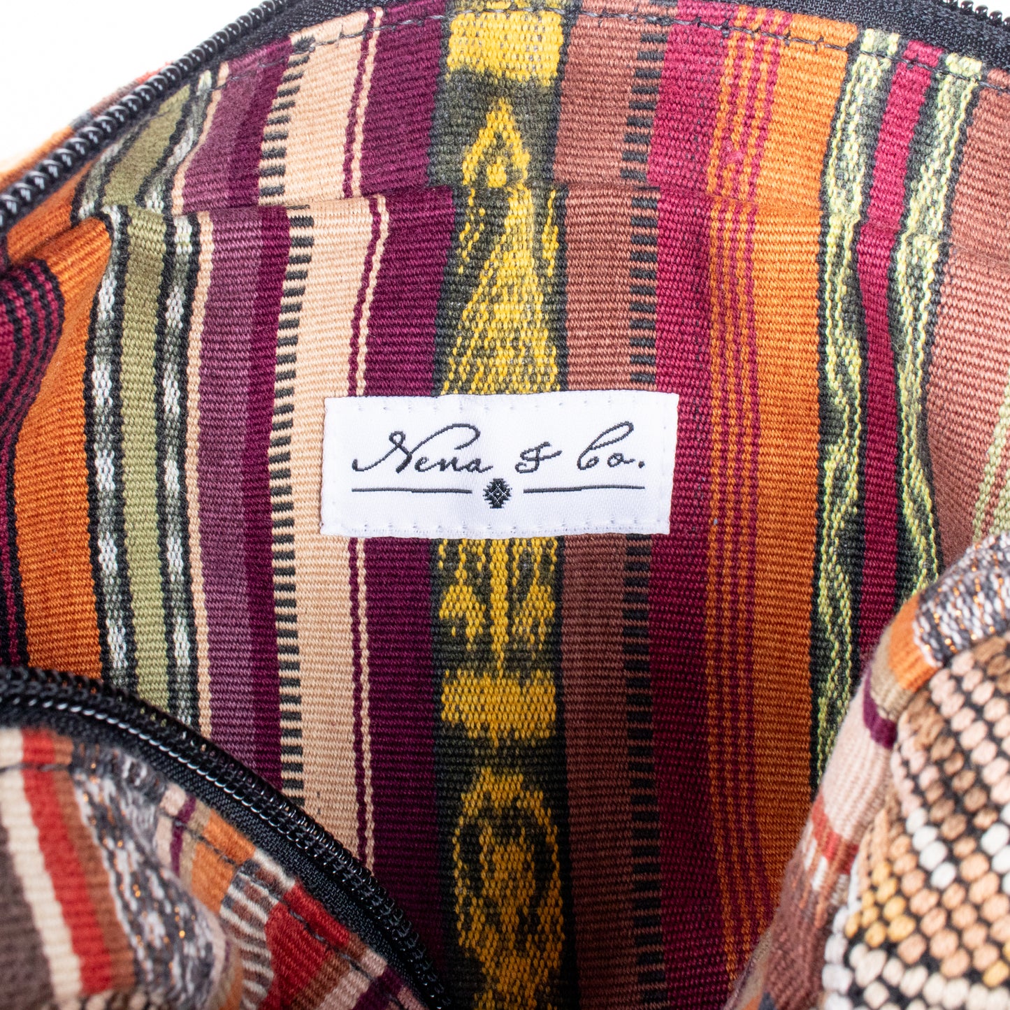 WANDER CROSSBODY SET - OOAK HUIPIL & CORTE - BLACK - NO. 200843