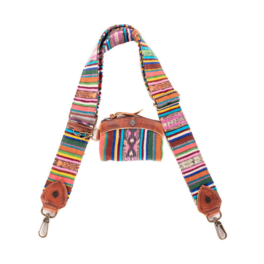 WIDE STRAP & COIN PURSE SET - CORTE - HONEY - NO. 200877
