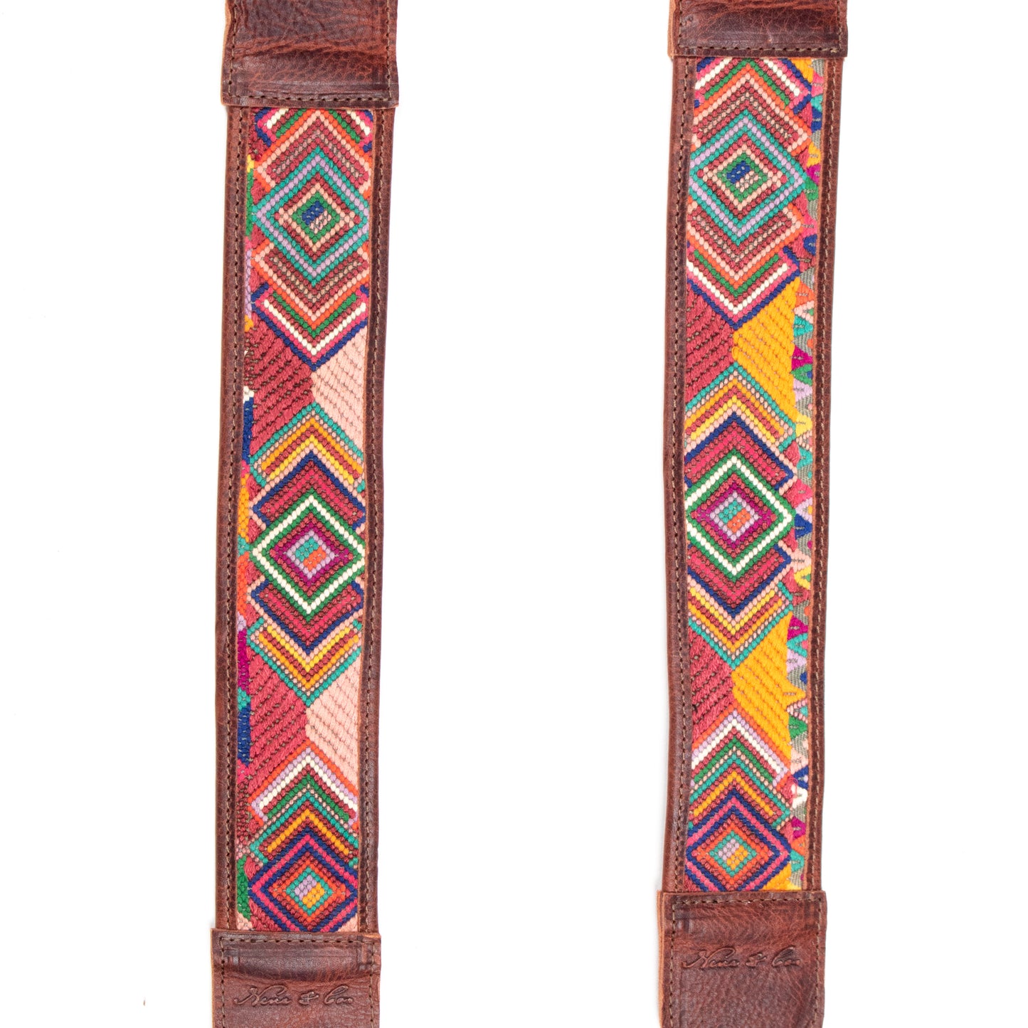CAMILA BACKPACK STRAP SET - OOAK HUIPIL - COPPER - NO. 200908