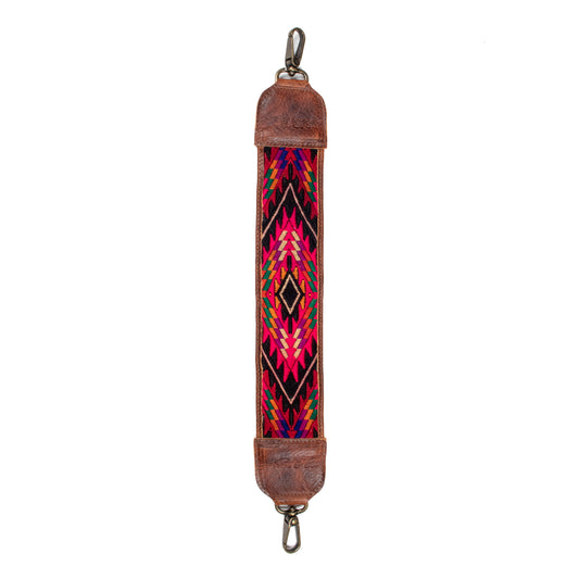 SHOULDER STRAP - OOAK HUIPIL - HONEY - NO. 200938