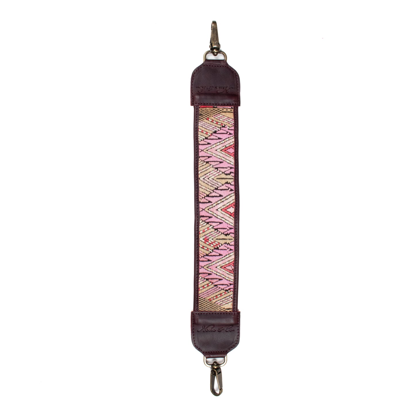 SHOULDER STRAP - OOAK HUIPIL - VINO TINTO - NO. 200940