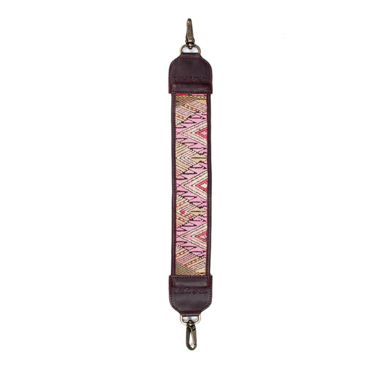 SHOULDER STRAP - OOAK HUIPIL - VINO TINTO - NO. 200940