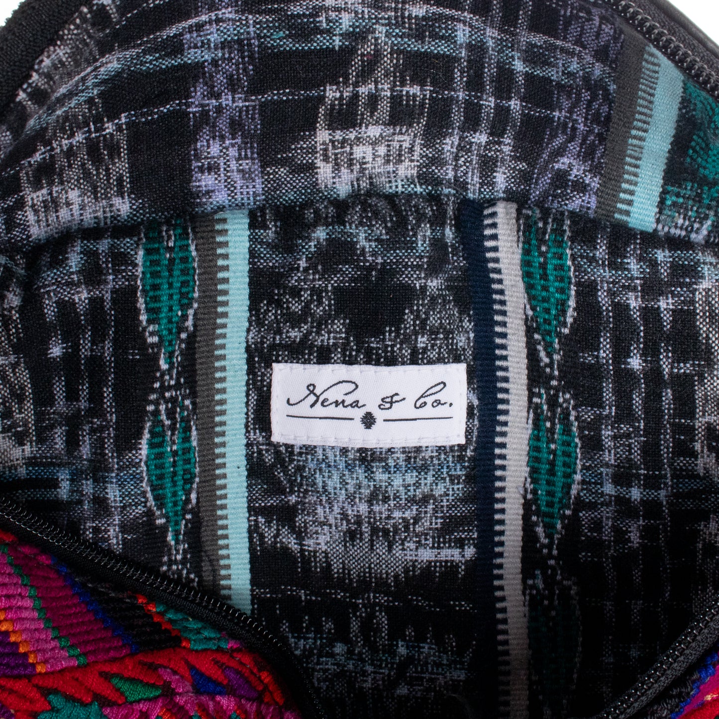 EL DON MANNY PACK - OOAK HUIPIL - BLACK - NO. 201024