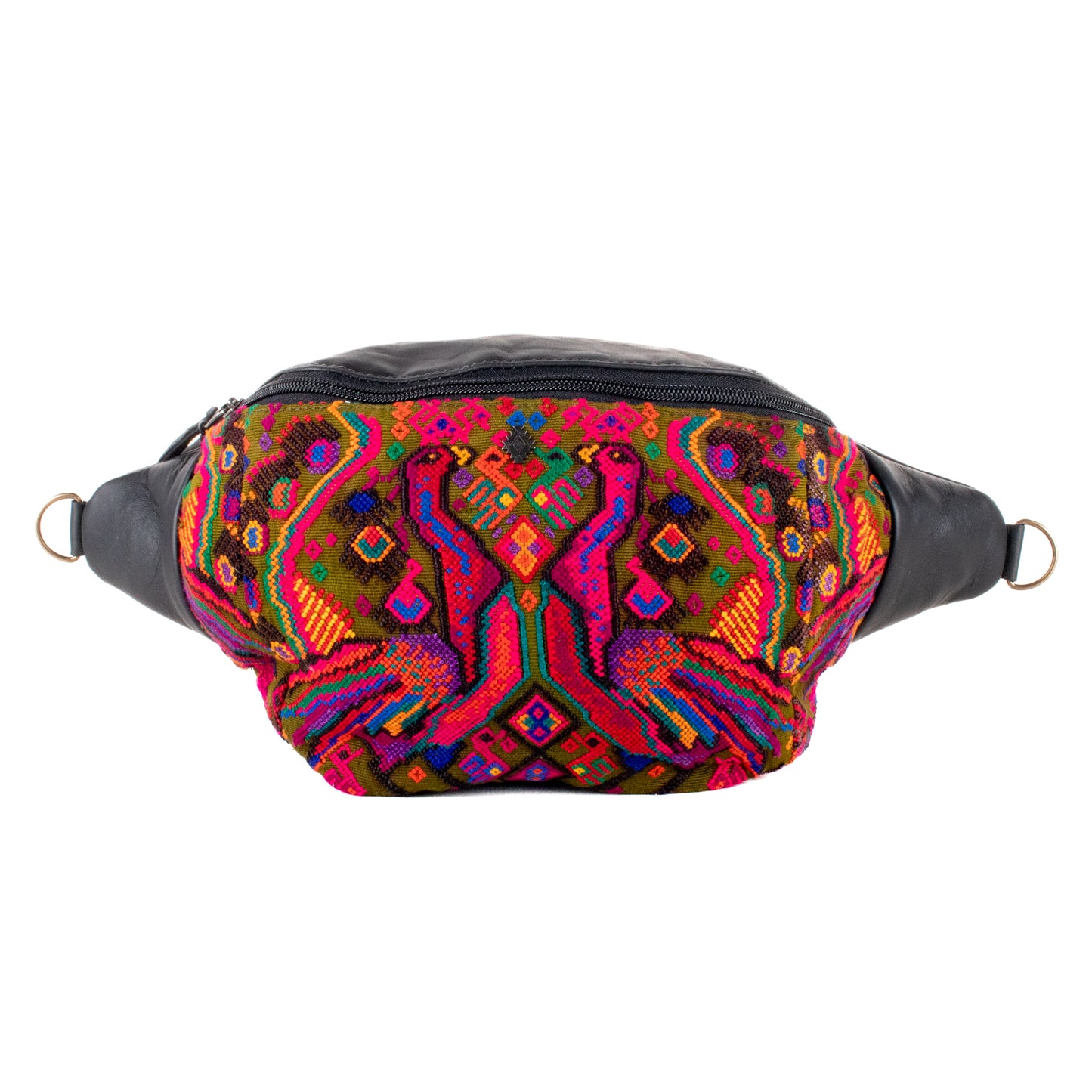 EL DON MANNY PACK - OOAK HUIPIL - BLACK - NO. 201033