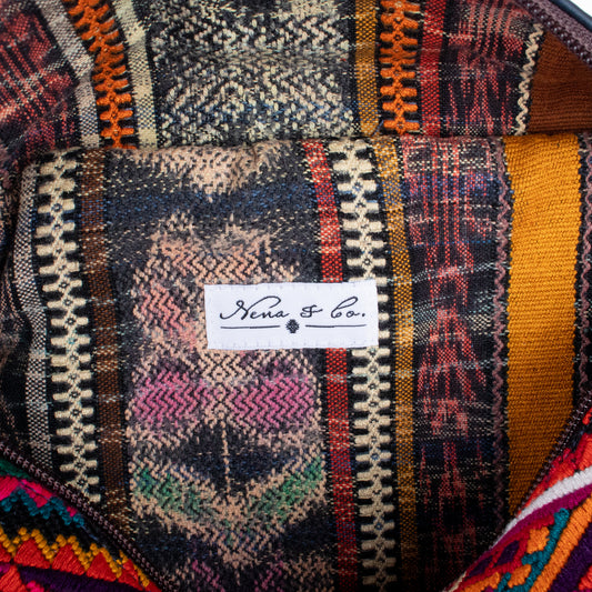 EL DON MANNY PACK - OOAK HUIPIL - NAVY - NO. 201035