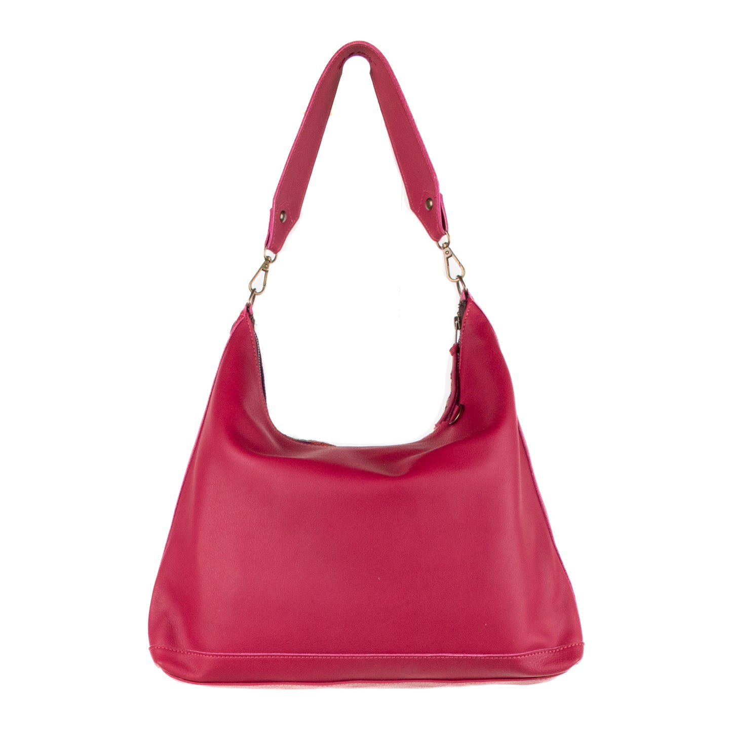 **SHIP WINDOW** PENELOPE BAG - H&S EMBROIDERED BIRDS - MAGENTA - NO. 201090