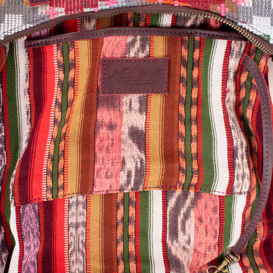 SMALL PENELOPE BAG - H&S MOONS - VINO TINTO - NO. 201128