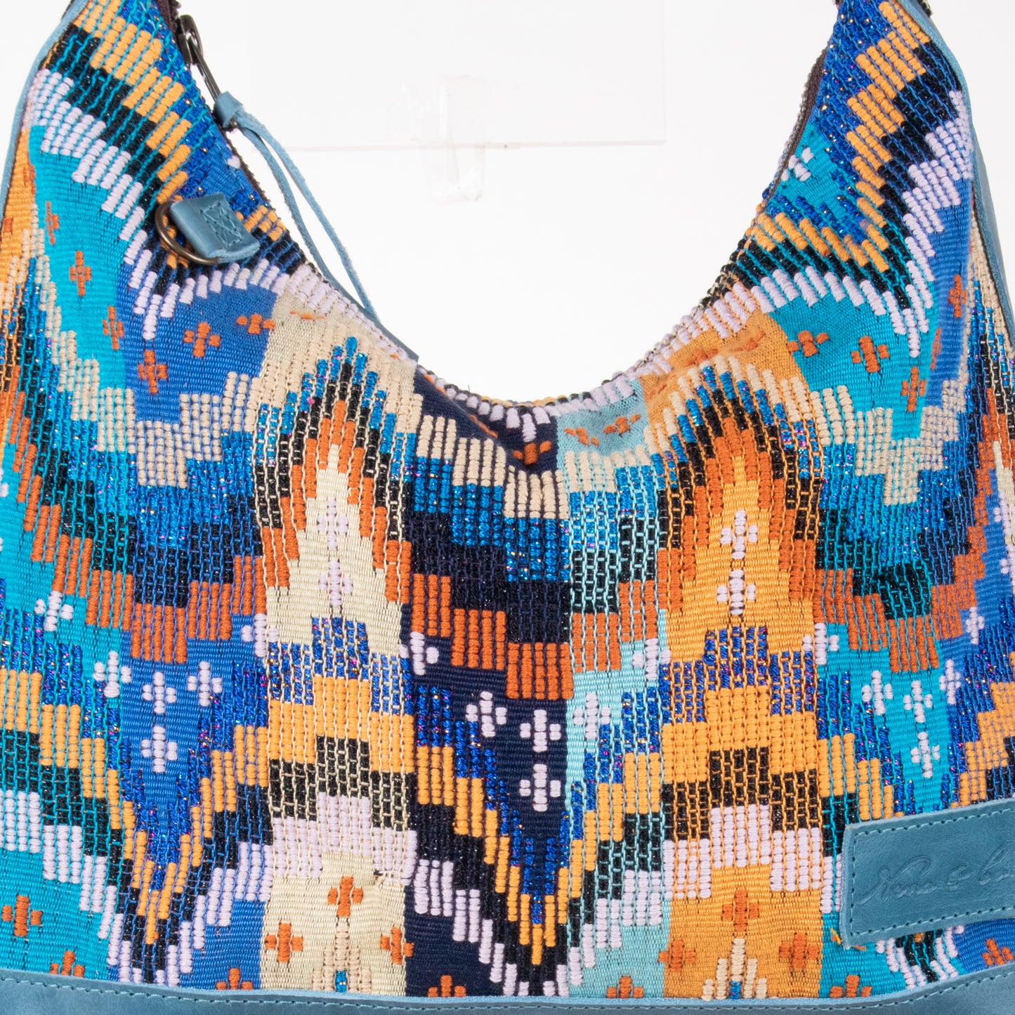 SMALL PENELOPE BAG - H&S MOONS - CERULEAN - NO. 201129