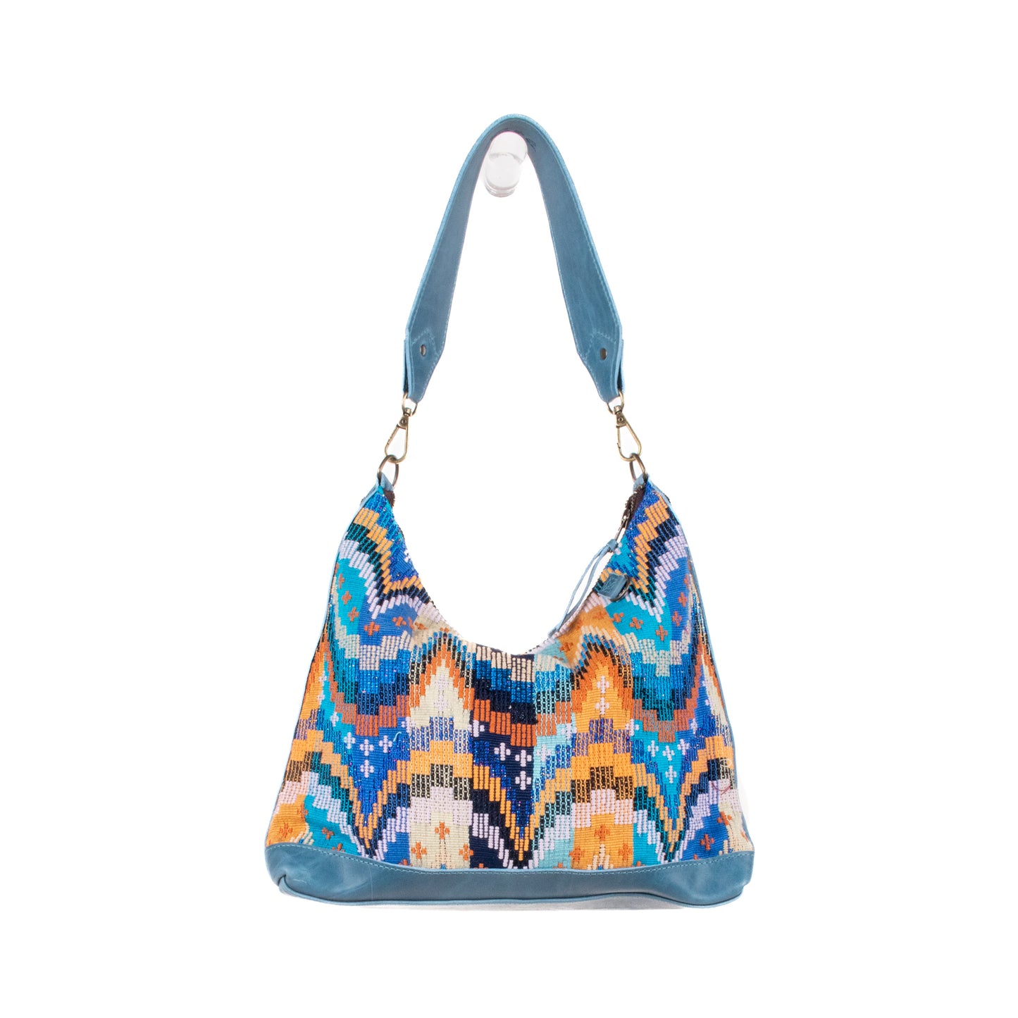 SMALL PENELOPE BAG - H&S MOONS - CERULEAN - NO. 201129