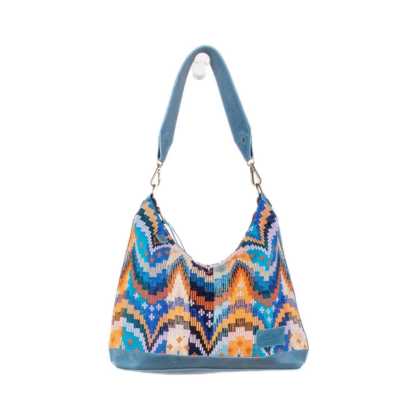 SMALL PENELOPE BAG - H&S MOONS - CERULEAN - NO. 201129