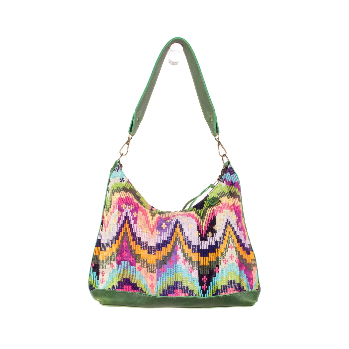 SMALL PENELOPE BAG - H&S MOONS - EMERALD - NO. 201130