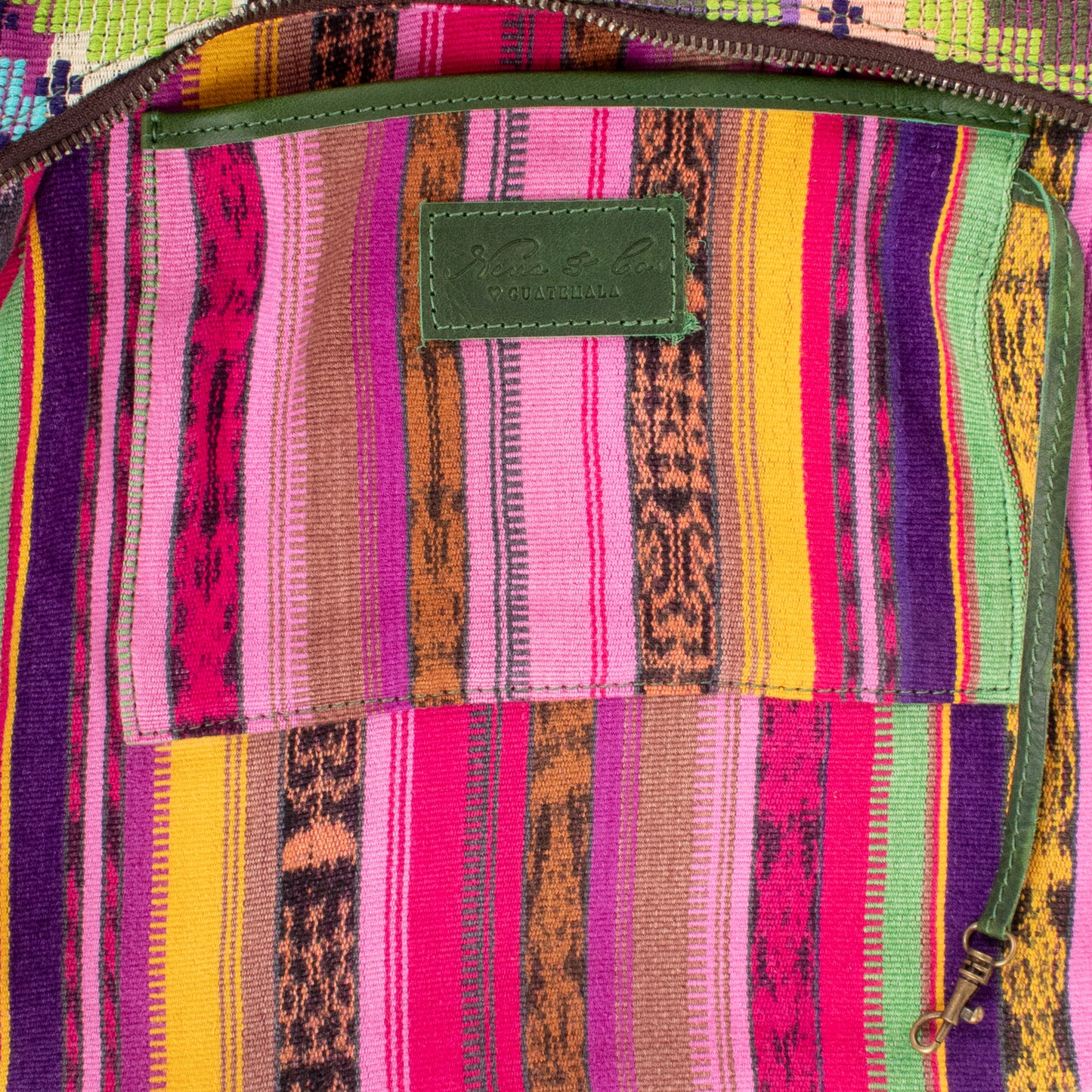 SMALL PENELOPE BAG - H&S MOONS - EMERALD - NO. 201130