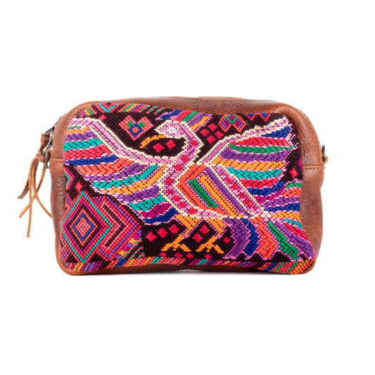 WANDER CROSSBODY SET - OOAK HUIPIL - HONEY - NO. 201178