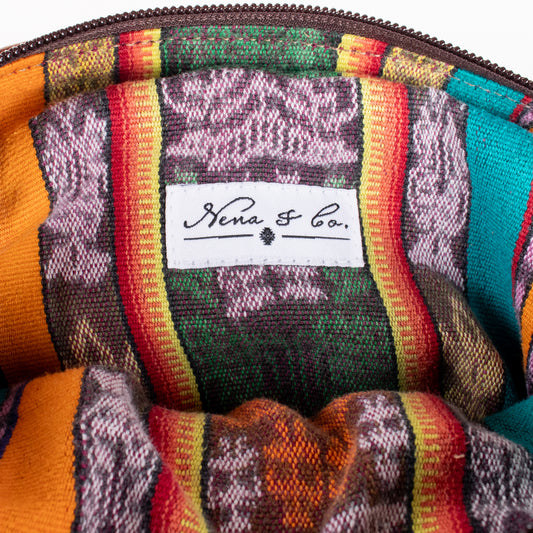 WANDER CROSSBODY SET - OOAK HUIPIL - HONEY - NO. 201179