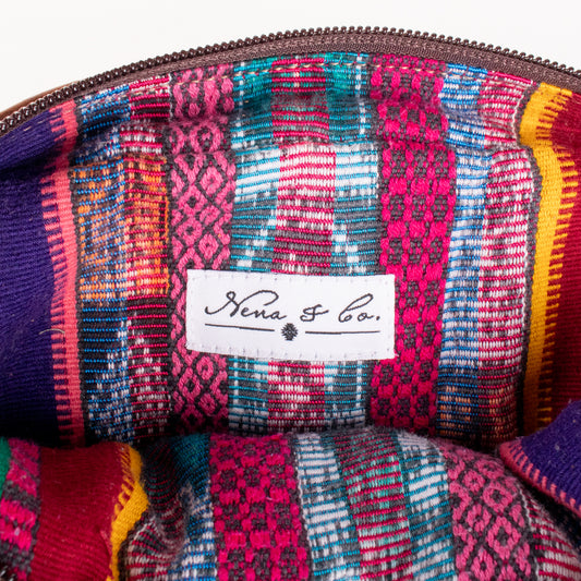 WANDER CROSSBODY SET - OOAK HUIPIL - HONEY - NO. 201180